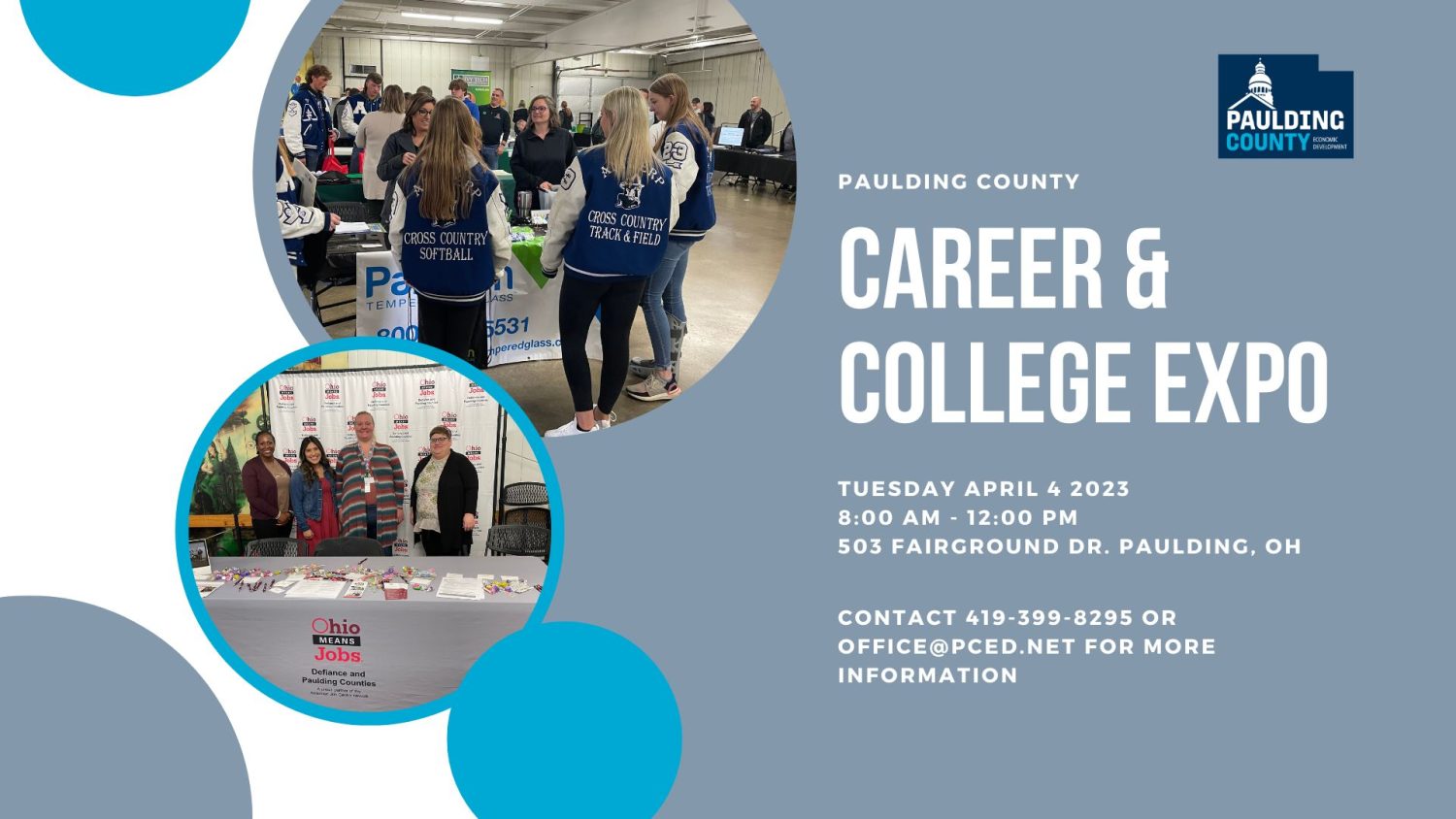 Career Day to be held April 4th 8:00 am – 12:00 pm
