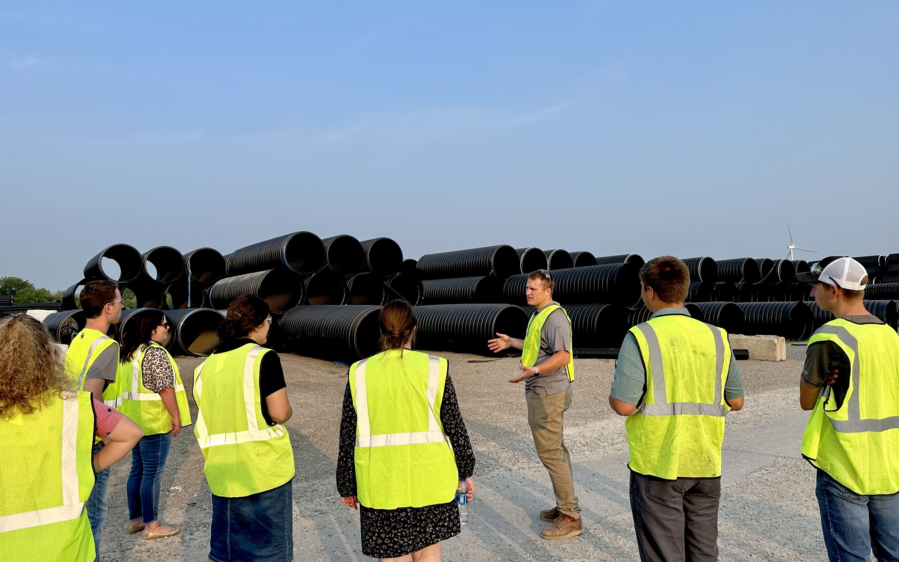Young Professionals Gain Insight at Local Drainage Company