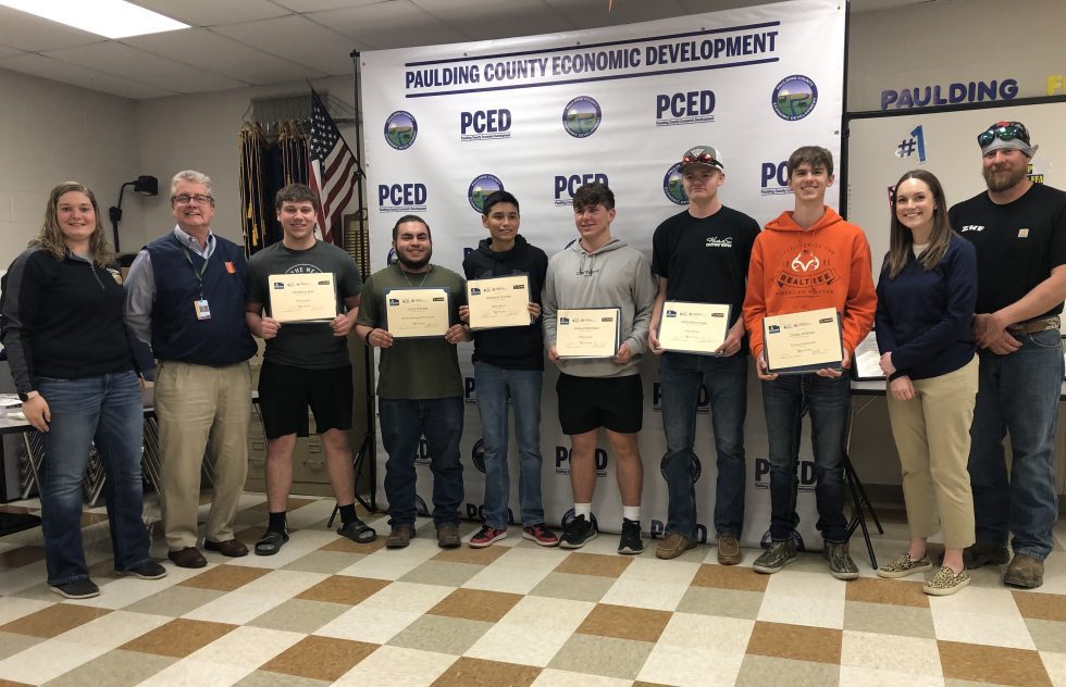 Paulding High School’s Welding Program Graduates Third Cohort 