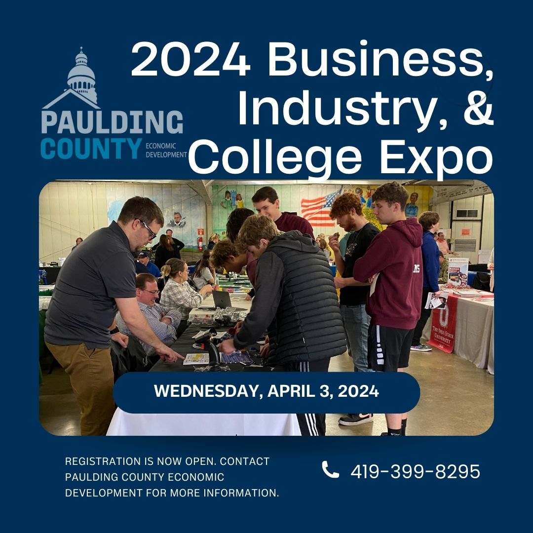 Business, Industry and College Expo to be held Wednesday April 3rd